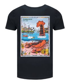 FIFA World Cup 2026 Boston Poster Black T-Shirt - Unisex