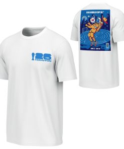 FIFA World Cup 2026 Houston Poster White T-Shirt - Unisex