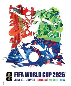 Official FIFA World Cup 2026 Tournament Poster