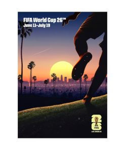 FIFA World Cup 2026 Los Angeles Host City Poster