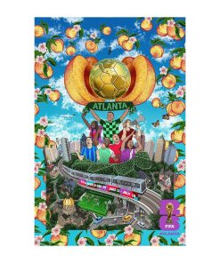 FIFA World Cup 2026 Atlanta Host City Poster