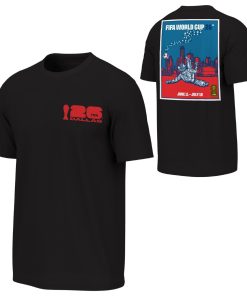FIFA World Cup 2026 Dallas Poster Black T-Shirt - Unisex