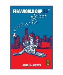 FIFA World Cup 2026 Dallas Host City Poster
