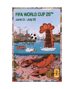FIFA World Cup 2026 Boston Host City Poster
