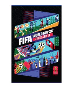 FIFA World Cup 2026 Kansas City Host City Poster