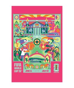 FIFA World Cup 2026 Guadalajara Host City Poster